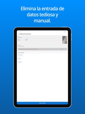 Captio - Informes de gastos iPad screenshot 3