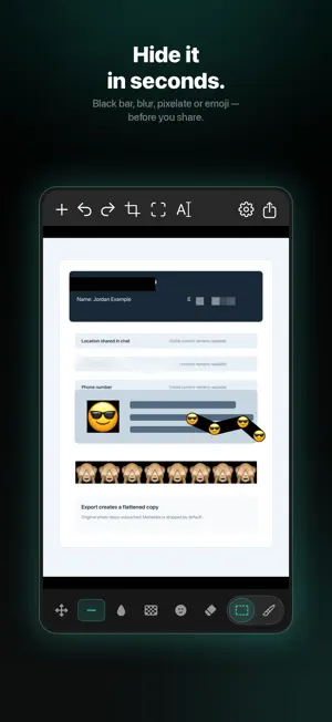 Veil: Censor & Blur Photos screenshot 2