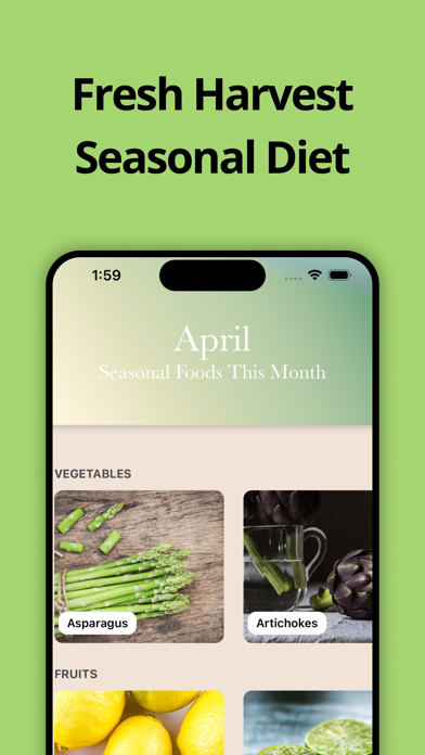 Harvest:  Eat Seasonal & Fresh Screenshot