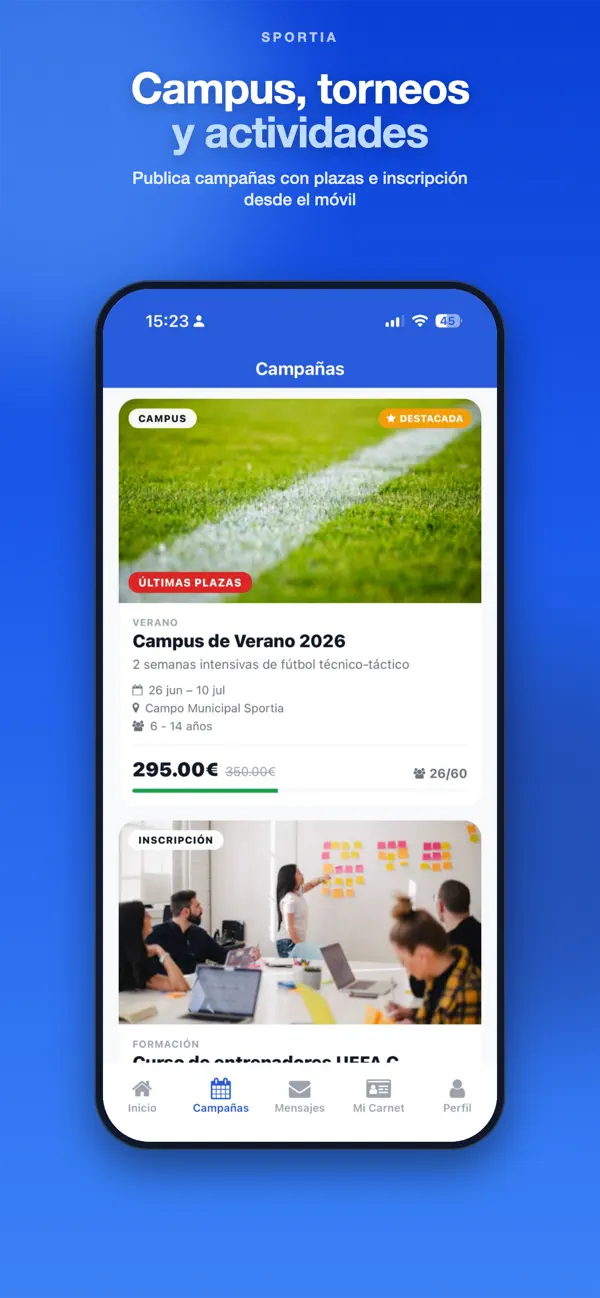 Screenshot #1 pour Sportia