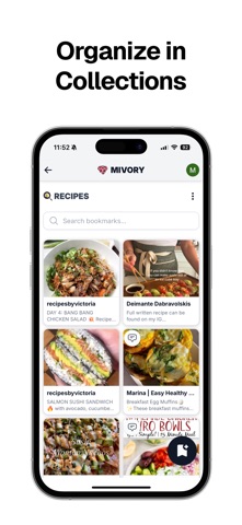 Mivory: Bookmark Manager Screenshot 3 of 5