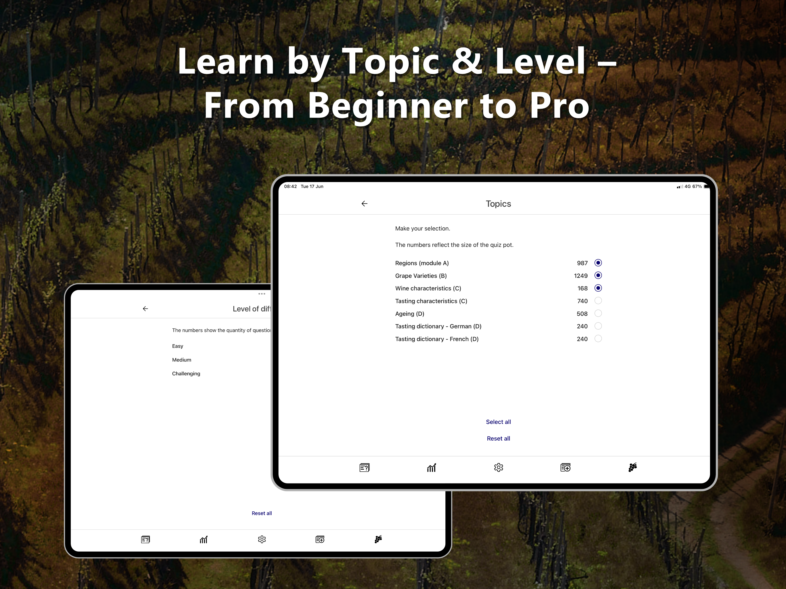 Wine Trainer: WSET & Sommelier