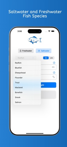 Fishing Weight Scale Estimate screenshot