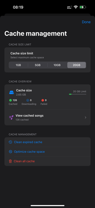 Bragi for Navidrome Screenshot 5 of 6
