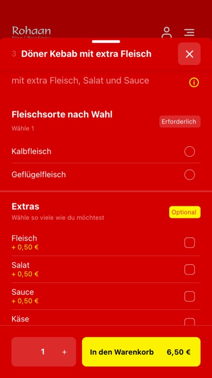 Rohaan Döner & Pizza Service screenshot-3