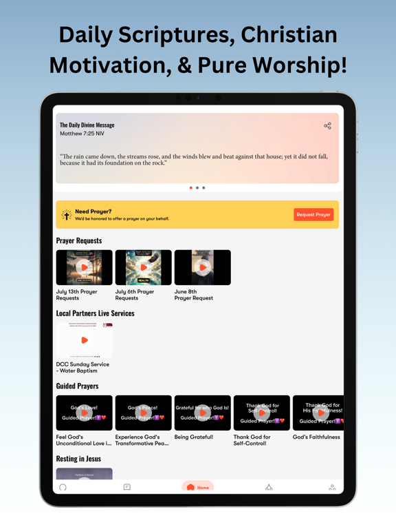 Bible Chat: Kingdom Connect iPad screenshot 1 - Book app