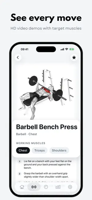 Gym Arc - Gym Workout Planner screenshot 4