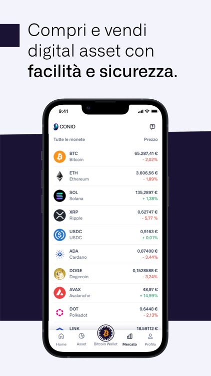 Conio: Wallet Bitcoin e Cripto screenshot-5