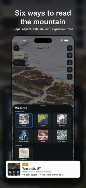 Avyline - Backcountry Ski Map screenshot 2