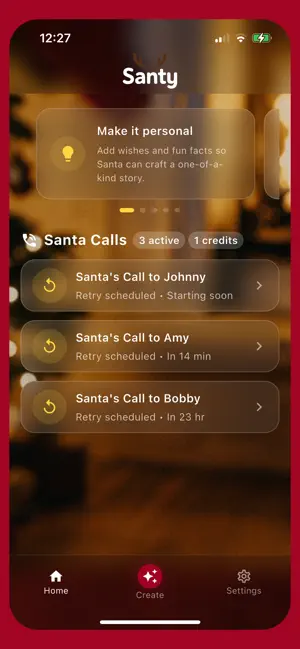 Santy - video call with Santa screenshot 4