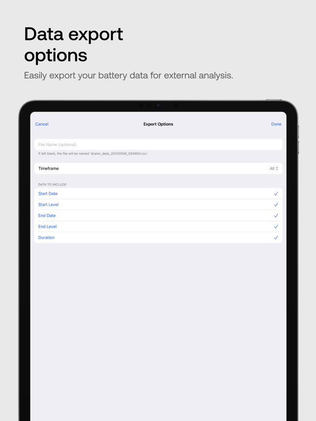 ‎Battery Life Monitor: Drainn Screenshot