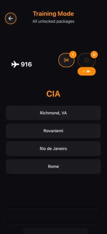 Airport Code Quiz Screenshot 1 of 5