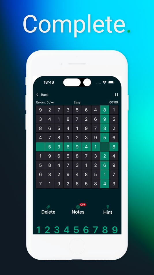 #3. Hyper Sudoku: Brain Puzzle (iOS) By: Hyper App Studios