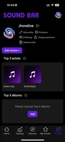 Sound Bar | Rate your Music screenshot
