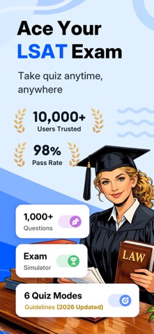 LSAT Prep 2026 iPhone screenshot