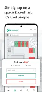 RONSPOT - Desk & Parking Mgt screenshot #6 for iPhone