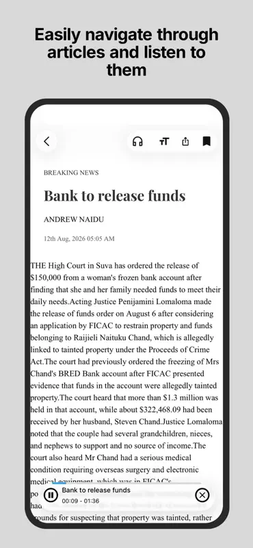 The Fiji Times screenshot 3 of 5