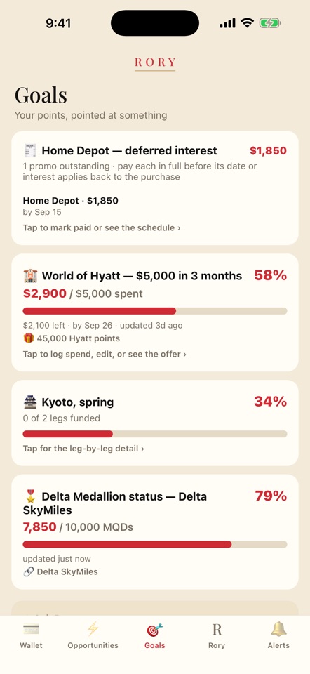 Rory Points screenshot 3