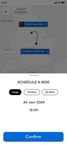 Yorkshire Cabs screenshot