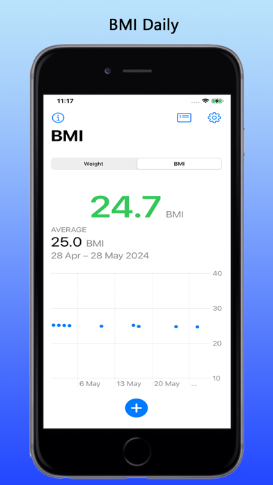 Weight & BMI Daily Screenshot