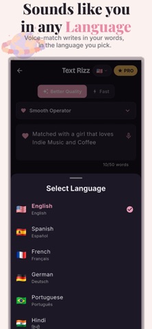 Rizz Flex AI Rizz App & Lines Screenshot 8 of 8