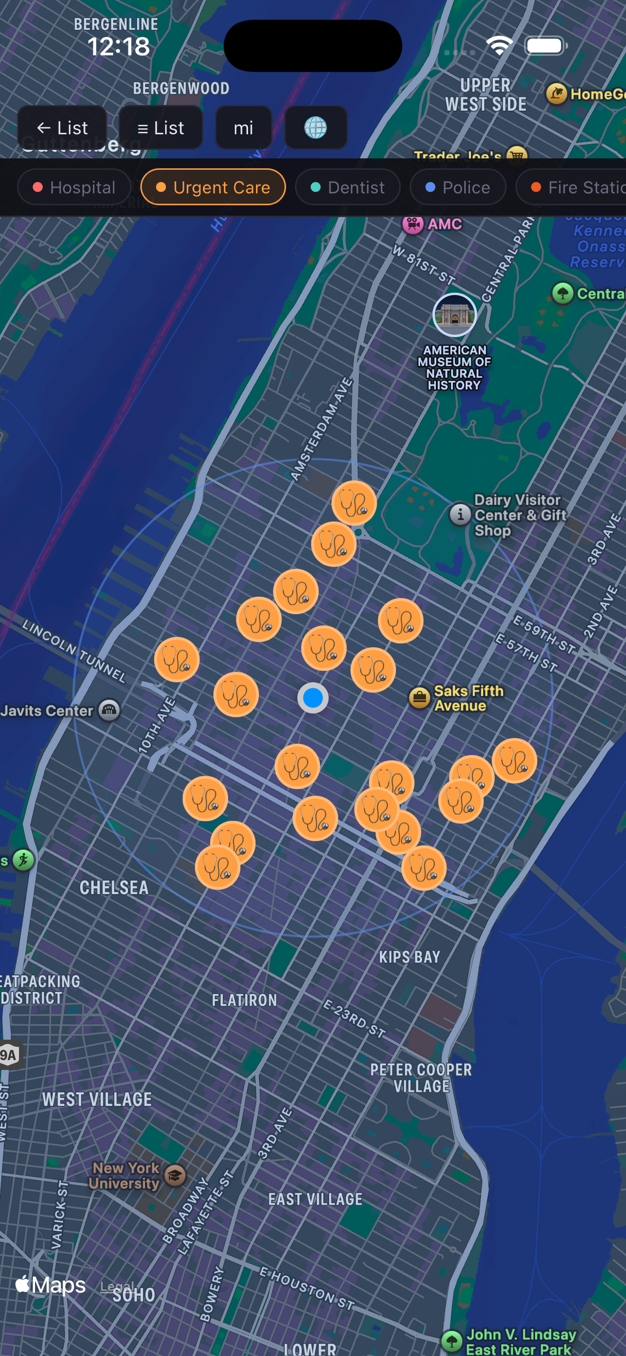 Roamap - Emergency Safety screenshot 4