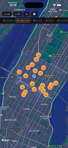 Roamap - Emergency Safety screenshot