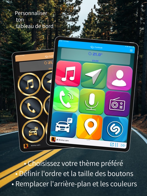 Screenshot #4 pour iCarMode:Assistant de conduite