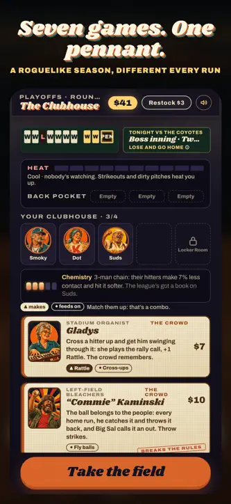 Spitball: Baseball Roguelike screenshot 6