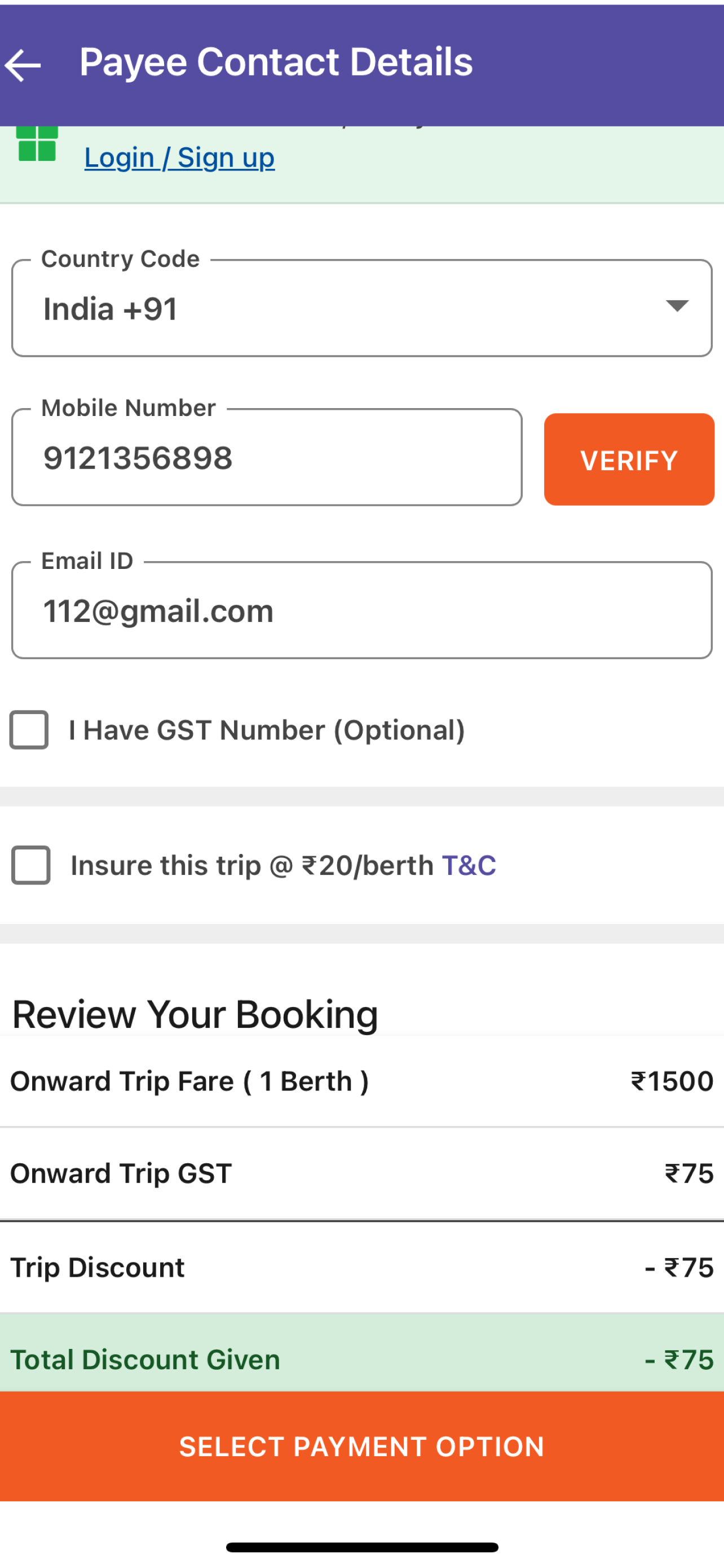 Pandit Bus Service screenshot 9