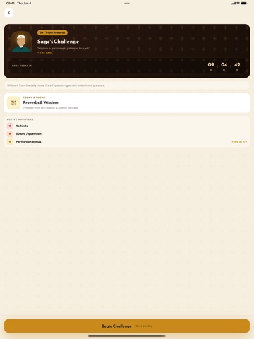 Fawazeer: Arabic Riddles iPad screenshot