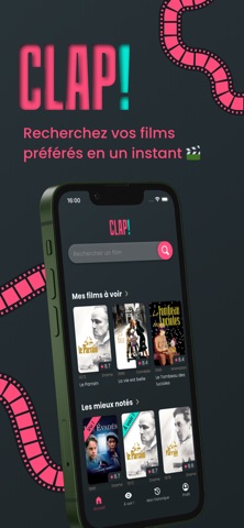 Clap! Ma filmothèque screenshot