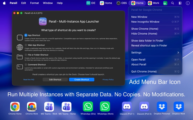 Parall, screenshot 1