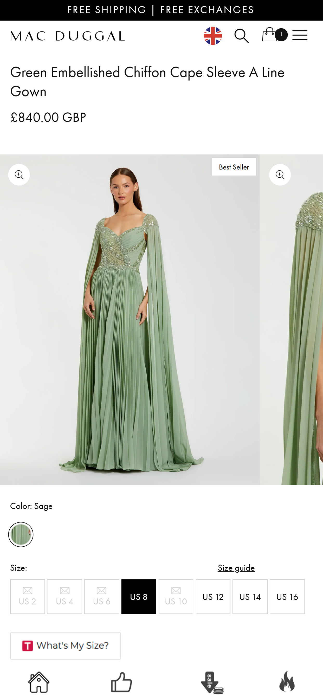 Shop Dresses MacDuggal Online screenshot 4