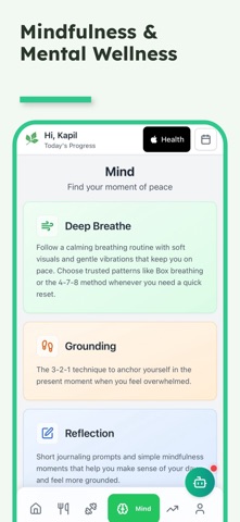 Calorie Tracker & Nutrition AI iPhone screenshot