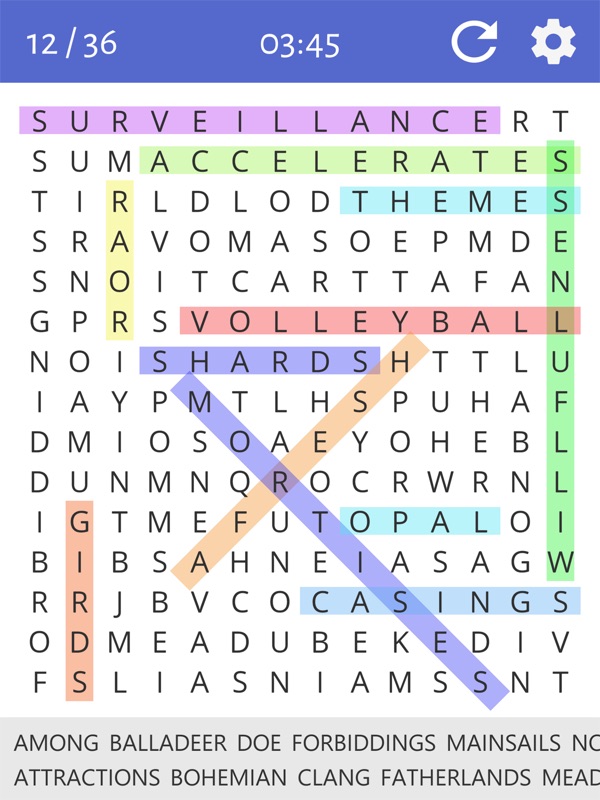 Word Search Puzzles screenshot 6