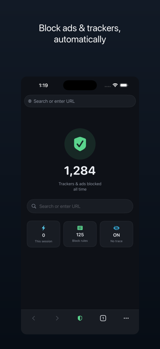Cloak - Private Browser Screenshot 1 of 3
