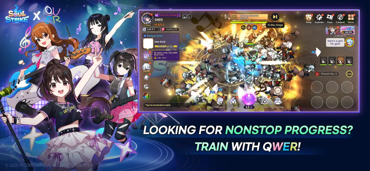 Soul Strike! Hack screenshot 1 - game app interface