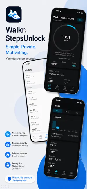 Walkr: StepsUnlock screenshot 4