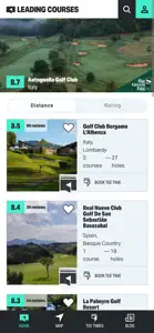 Leading Courses: golf courses screenshot #1 for iPhone