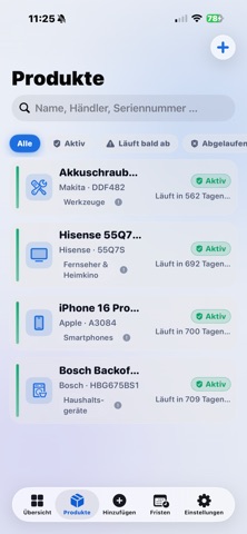 GarantieSafe screenshot