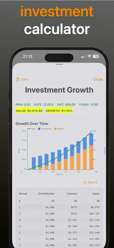 CalculatorBiz screenshot 4