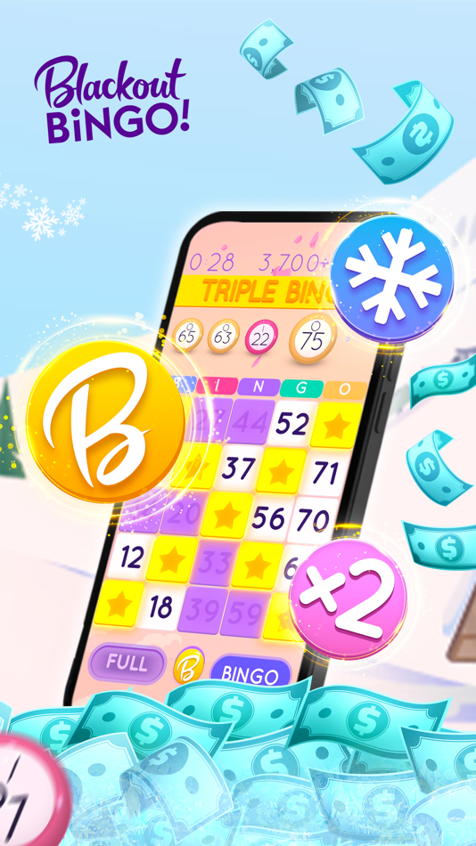 #3. Blackout Bingo - Win Real Cash (iOS) 由: Big Run Studios Inc.
