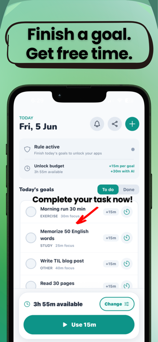 Dayli: Earn Your Time Screenshot 2 of 7