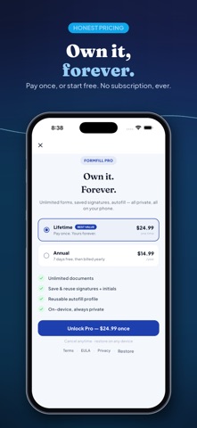 FormFill: Fill & Sign PDF Screenshot 4 of 4