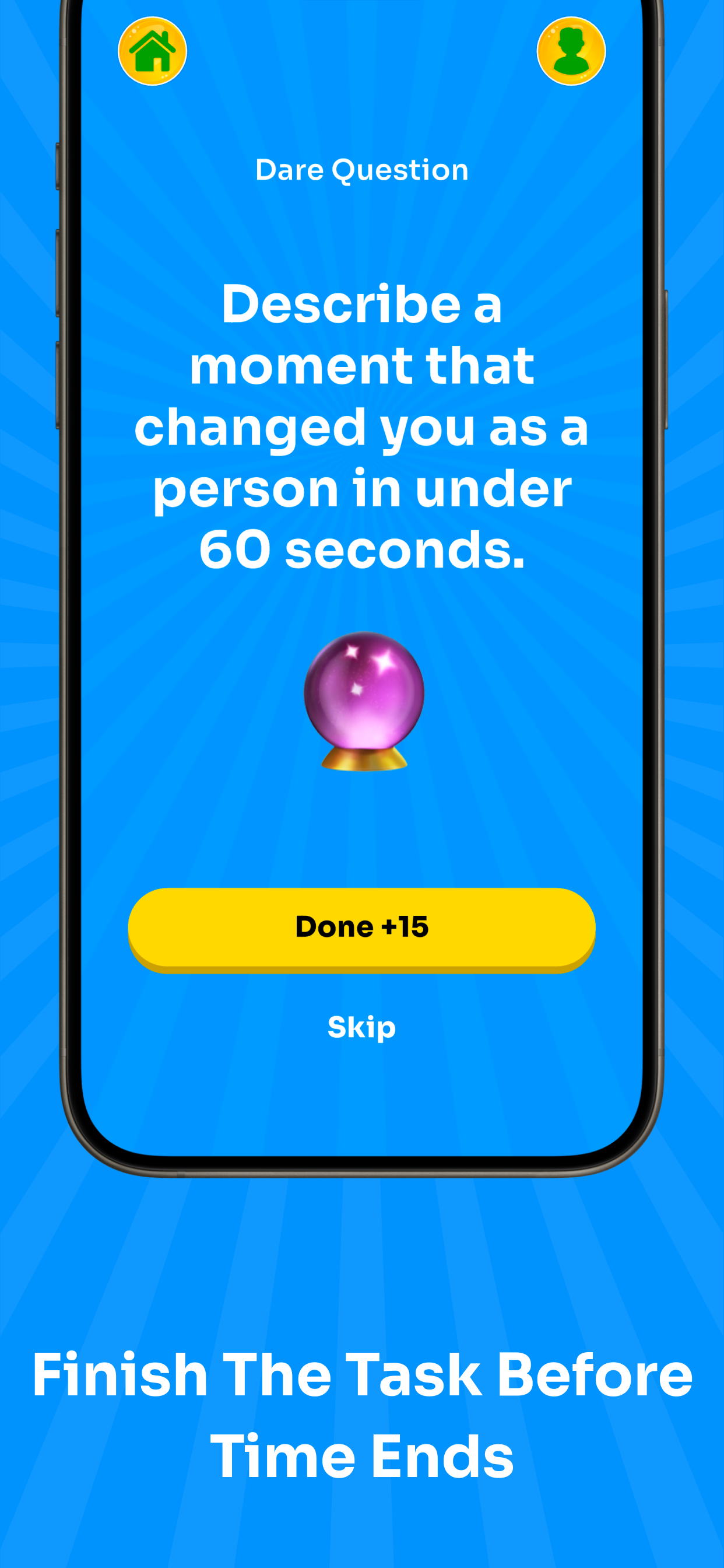 Spin the Bottle: AI Party Game