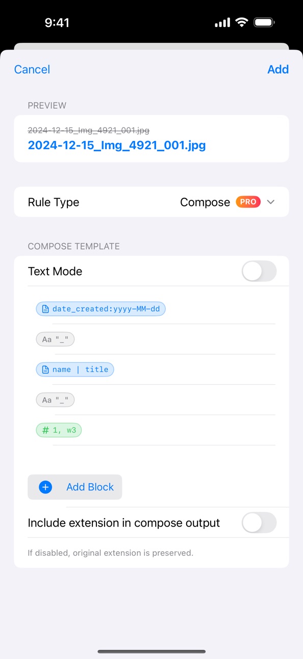 iPhone screenshot
