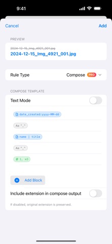 Smart Renamer: Batch Rename Screenshot 5 of 10