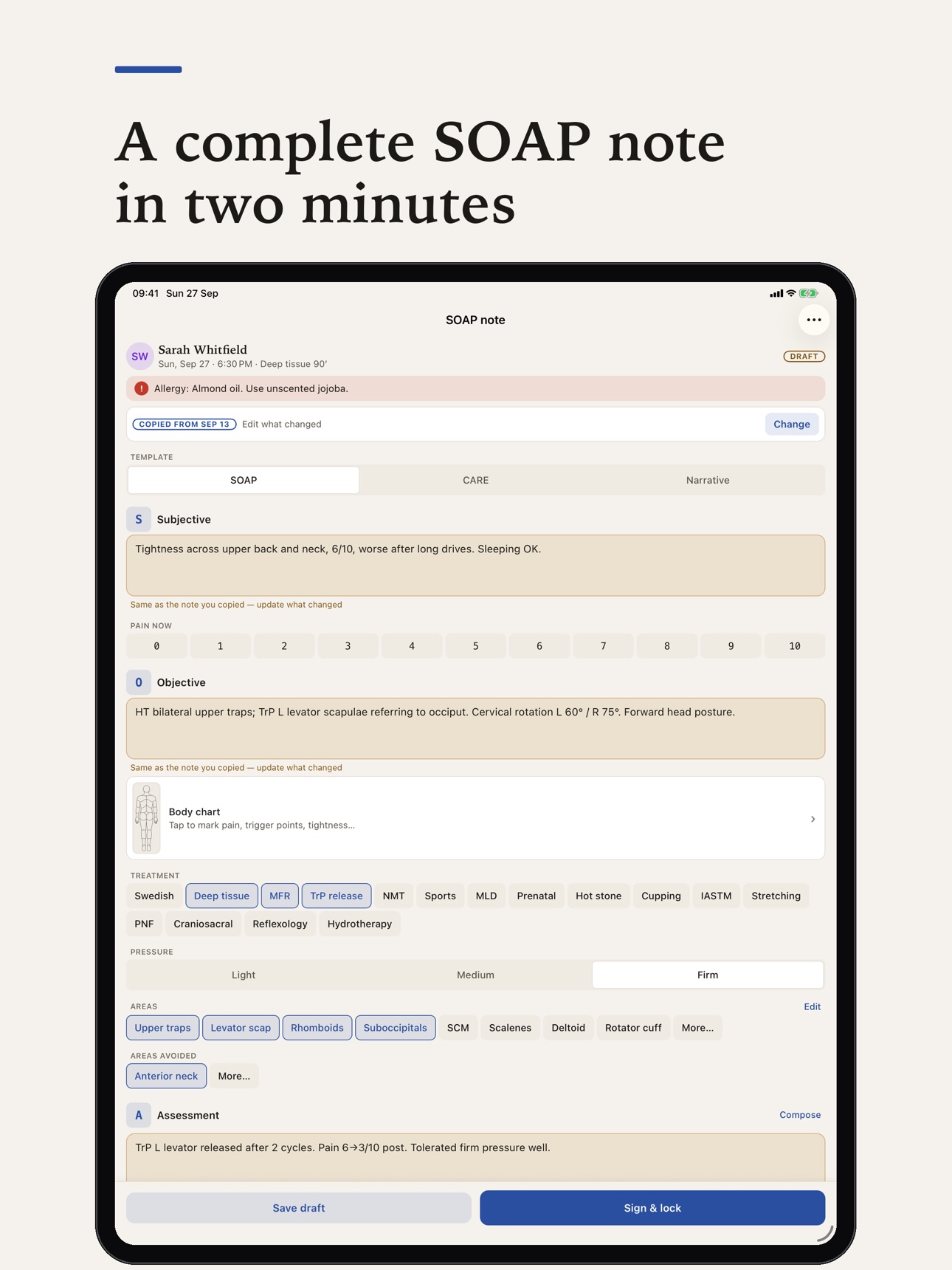 Screenshot 9 of SOAP Notes: Client Charting