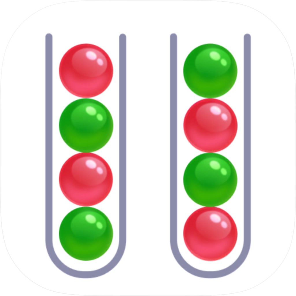 Apple App Store cover for Sort Balls - Sorting Puzzle